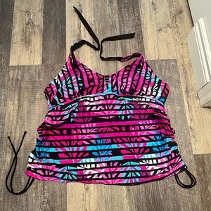 3x tankini vibrant colors